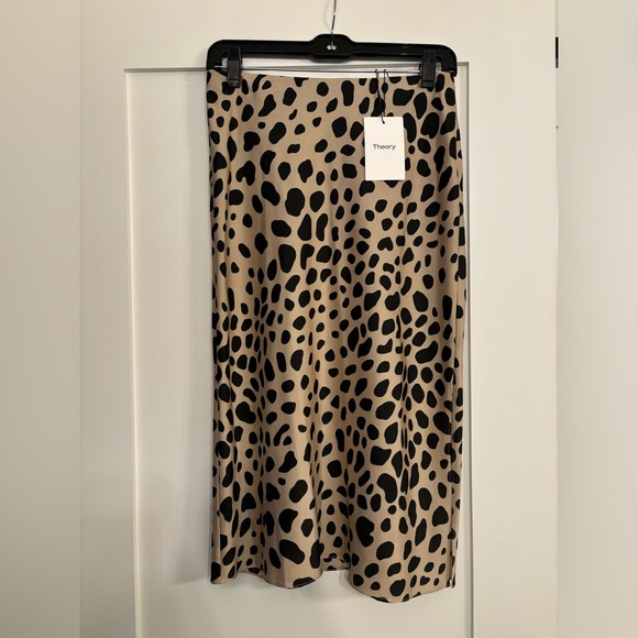 NWT Theory Midi Skirt - Sz SMALL - Picture 1 of 7